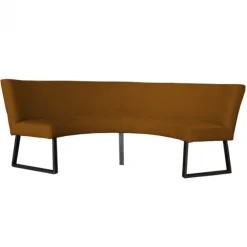 Eetkamerbank - Rotterdam - stof Element bruin 07 - geschikt voor tafel 130 cm