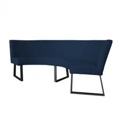 Eetkamerbank - Rotterdam - stof Element blauw 13 - geschikt voor tafel 150 cm