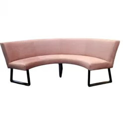 Eetkamerbank - Rotterdam - stof Element lichtroze 18 - geschikt voor tafel 150 cm