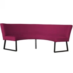 Eetkamerbank - Rotterdam - stof Element fuchsia 19 - geschikt voor tafel 130 cm