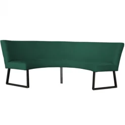 Eetkamerbank - Rotterdam - stof Element bosgroen 20 - geschikt voor tafel 130 cm
