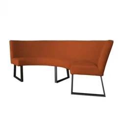 Eetkamerbank - Rotterdam - stof Element koper 09 - geschikt voor tafel 150 cm