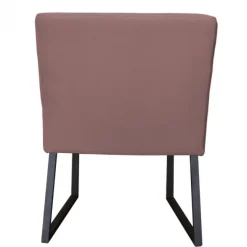 Eetkamerstoel - Amsterdam - geschikt voor ronde tafel - stof Element grijsbruin 05