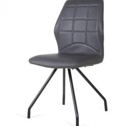 Eetkamerstoel - Apollo - leer Vintage zwart