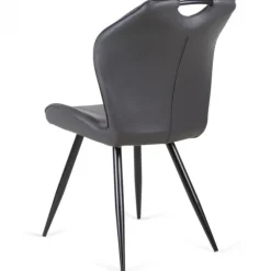 Eetkamerstoel - Cobra - leer Vintage zwart