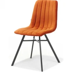 Eetkamerstoel - Dex - stof Velours roest