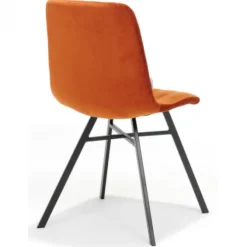 Eetkamerstoel - Dex - stof Velours roest