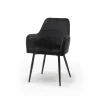 Eetkamerstoel - Donovan - stof Adore zwart
