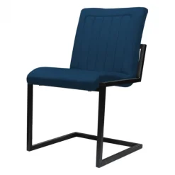 Eetkamerstoel - Lara - stof Element blauw 13