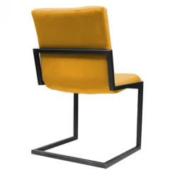 Eetkamerstoel - Lara - stof Element goud 08