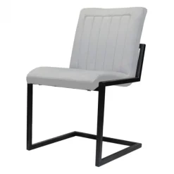 Eetkamerstoel - Lara - stof Element steengrijs 24