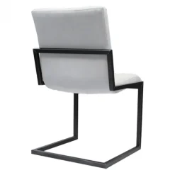 Eetkamerstoel - Lara - stof Element steengrijs 24