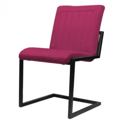 Eetkamerstoel - Lara - stof Element fuchsia 19