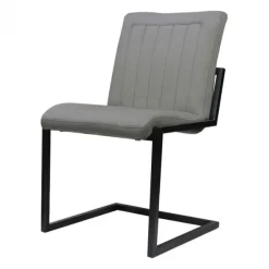 Eetkamerstoel - Lara - stof Element grijs 03