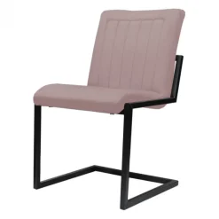 Eetkamerstoel - Lara - stof Element lichtroze 18