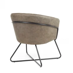 Eetkamerstoel - Nova - lederlook Soft groen