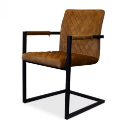 Eetkamerstoel - Rome - stof Adore Goud