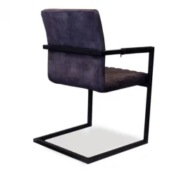 Eetkamerstoel - Rome - stof Adore Antraciet