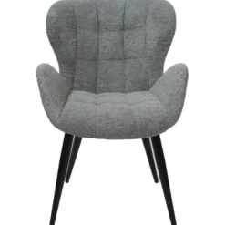 Eetkamerstoel - Simon - stof Fantasy geweven beluga