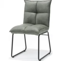 Eetkamerstoel - Soft - lederlook Missouri Groen