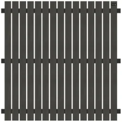 Elephant Schutting set composiet Dark Line antraciet met antraciet aluminium frame (9,41 meter)