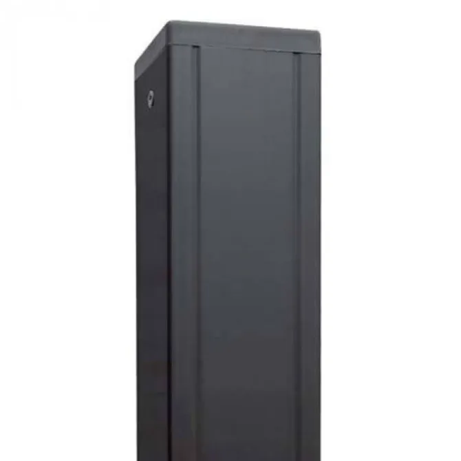 Elephant Schutting set composiet Forte antraciet met antraciet aluminium kader (5,67 meter)