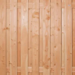 Elephant Schutting set Douglas Finch recht 14L rvs geschaafd (5,70 meter)