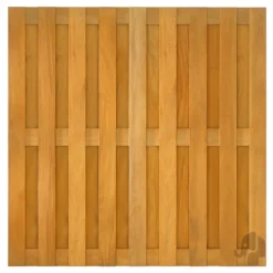 Elephant Schutting set hardhout almendrillo geolied recht 17L rvs (5,68 meter)