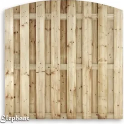 Elephant Schutting set vuren Timber toog 15L rvs groen geimpregneerd (5,67 meter)