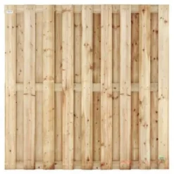 Elephant Schutting set vuren recht 17L groen geimpregneerd (5,67 meter)