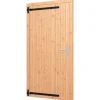 Enkele deur met kozijn - links/rechtsdraaiend - 880 x 1950 mm