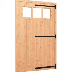 Enkele deur met kozijn - rechtsdraaiend - 1200 x 2100 mm