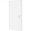 Enkele plaatdeur met kozijn - linksdraaiend - wit - 930 x 2115 mm incl. beslag