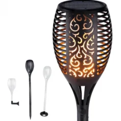 Fakkel solar - Flame - Warm wit