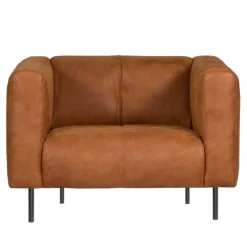 Fauteuil - Almada - leer Bull cognac 28