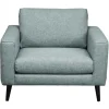 Fauteuil - Aster - stof Side blauwgrijs 142