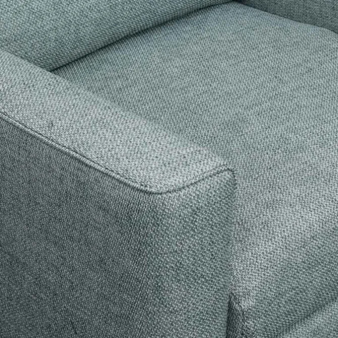 Fauteuil - Aster - stof Side blauwgrijs 142