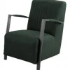 Fauteuil - Dante - Lederlook Missouri groen 10