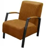 Fauteuil - Giulietta - lederlook Missouri cognac 03