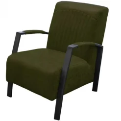 Fauteuil - Giulietta - leer Colorado groen 08