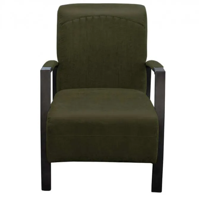 Fauteuil - Giulietta - leer Colorado groen 08