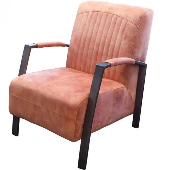 Fauteuil - Giulietta - velours Adore roze 166