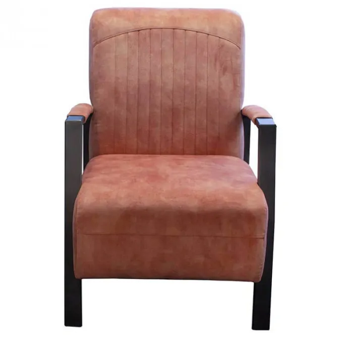 Fauteuil - Giulietta - velours Adore roze 166