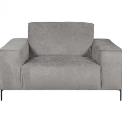 Fauteuil - Höft - stof Fusion grijs 149