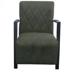 Fauteuil - Isabella - velours Adore Hunter groen 156