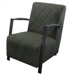 Fauteuil - Isabella - velours Adore Hunter groen 156