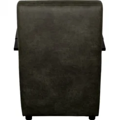 Fauteuil - Rosetta - leer Colorado antraciet 01