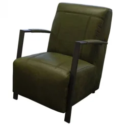 Fauteuil - Rosetta - leer Colorado groen 08