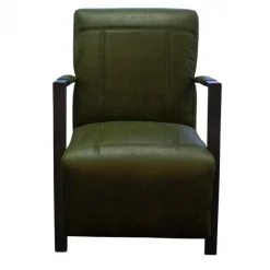 Fauteuil - Rosetta - leer Colorado groen 08