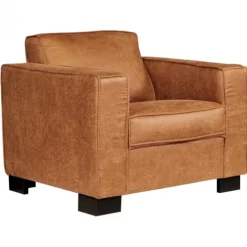 Fauteuil - Shuffle - stof Missouri cognac 03